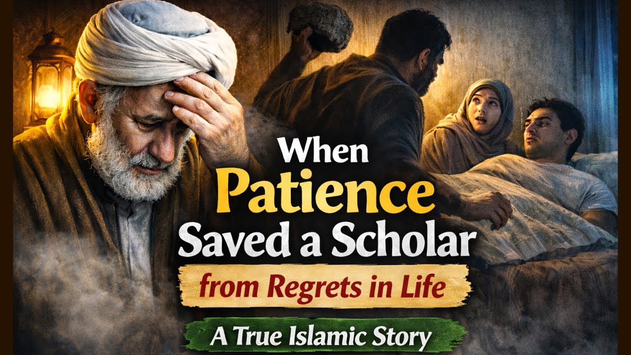 When Patience Saved a Scholar from Regrets in Life | A True Islamic Story