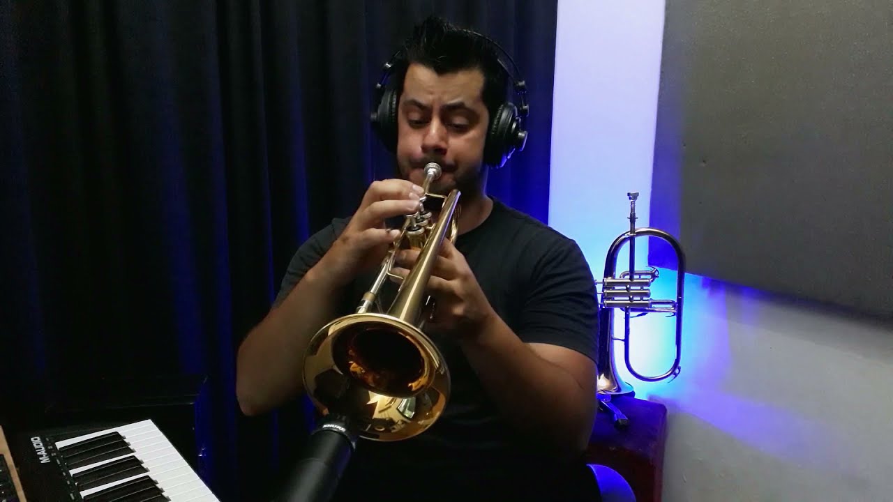 Cem Ovelhas- trompete shure sm 57