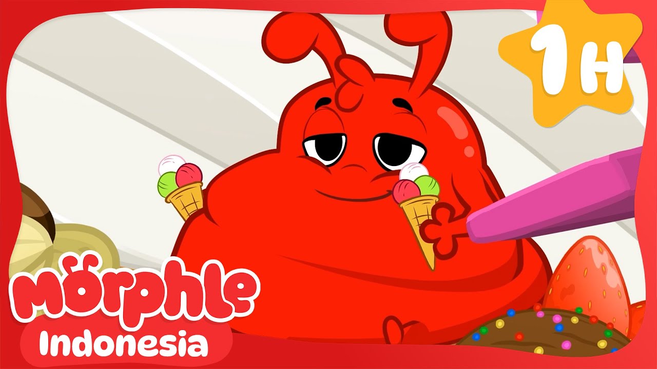 Pesta Es-krim Bersama Morphle🍧🍨 | Morphle - Bahasa Indonesia | Kartun Populer Anak-Anak
