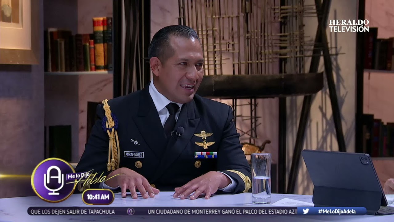 #Entrevista Juan. Luis Miraflores, Capitán de Fragata y Alma Patricia Villa, Teniente de Fragata