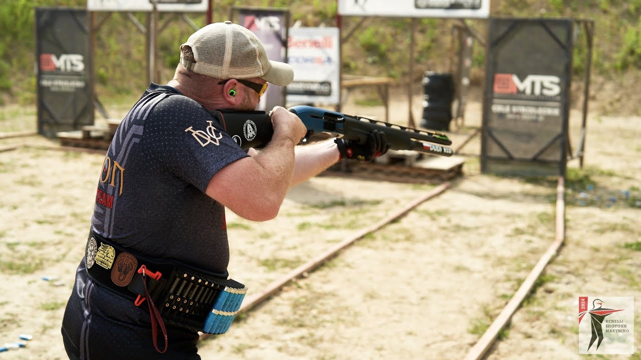 Strzelba Dynamiczna IPSC Mistrzostwa Polski 2024 Benelli Marynino - Dudi IPSC