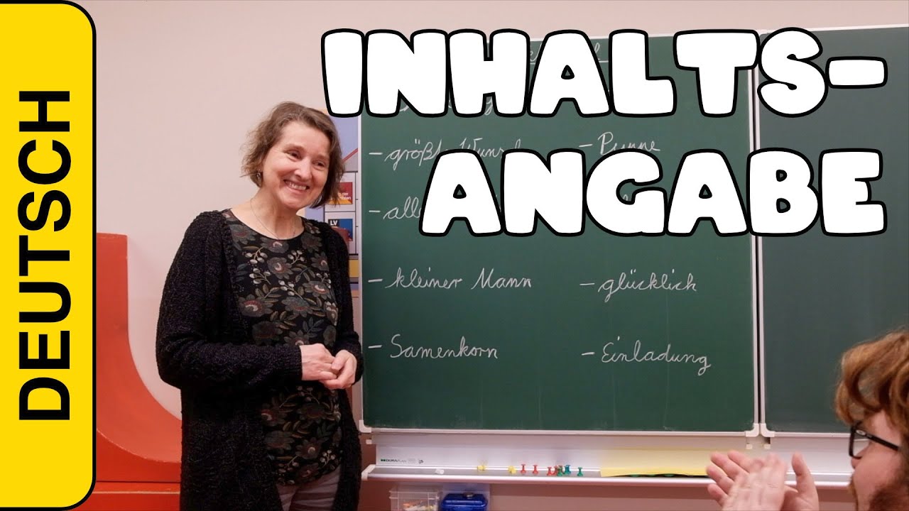 Inhaltsangabe – Deutsch (Grundschule)