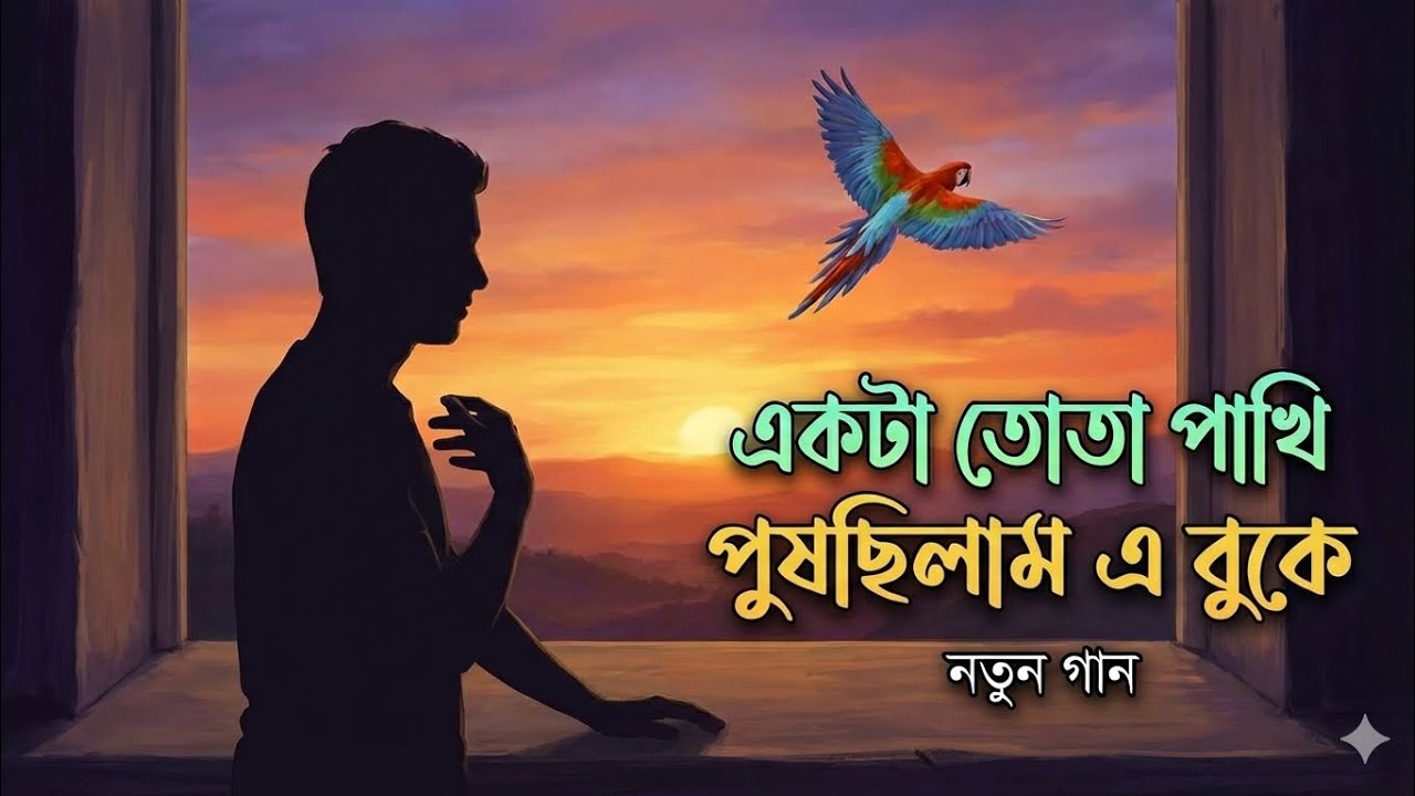 একটা তোতা পাখি পুষছিলাম এ বুকে | Ekta Tota Pakhi Pushchilam | Eusuf Vai | Folk Song