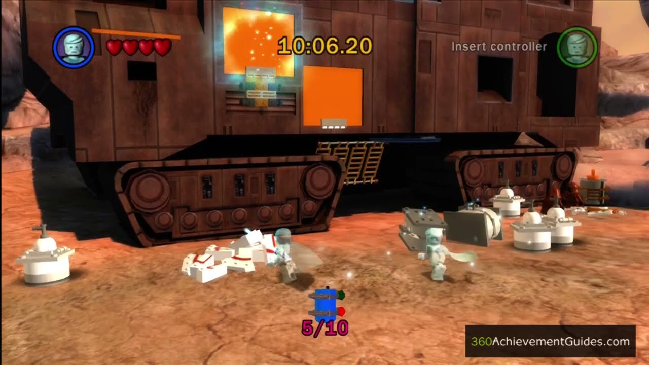 LEGO Star Wars: TCS - Blue Minikit Guide - Episode IV: Through The Jundland Wastes (Challenge Mode)