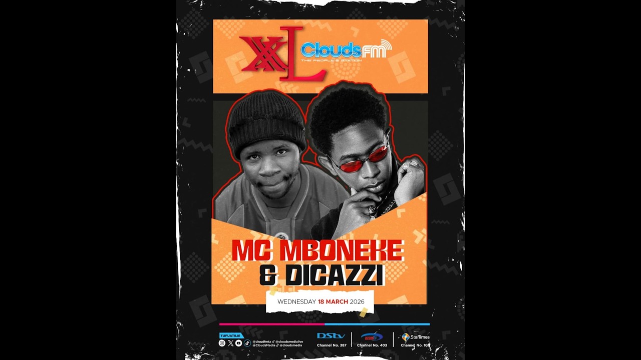 LIVE: MC MBONEKE NA DICAZZI KWENYE LARGE ROOM YA CHAMA LA WANA DOUBLE XL I 18.03.2026.