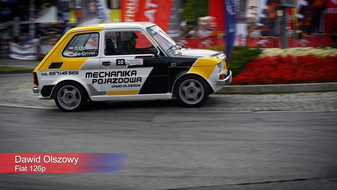 Dawid Olszowy - Fiat 126p | Rajdowe Kryterium Ustronia - Rajdowy Ustroń 2023