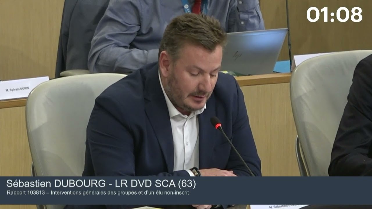 Sébastien DUBOURG - Budget 2026 : aucune augmentation de la fiscalité
