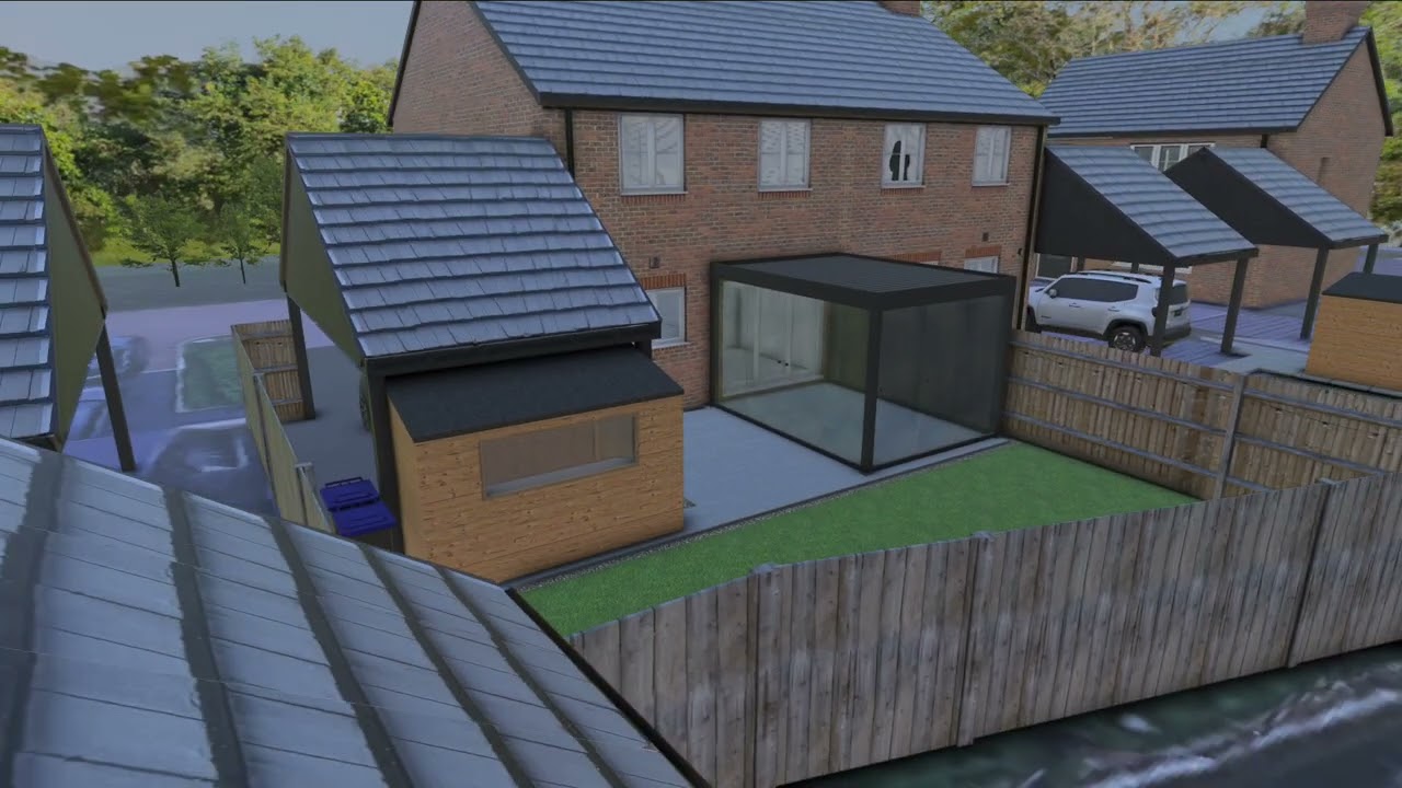 Option 2 - Pergolux Pergola 4 x 3m