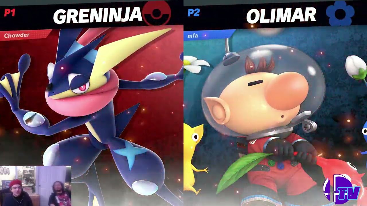 Shark Tank # 182 Losers Quarters - Chowder (Greninja) Vs. MFA (Olimar) - SSBU Tournament