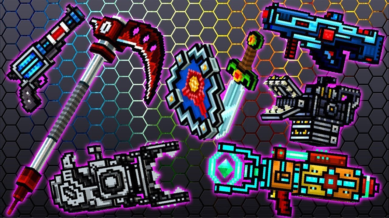 Pixel Gun 3D - New Weapons Gameplay
