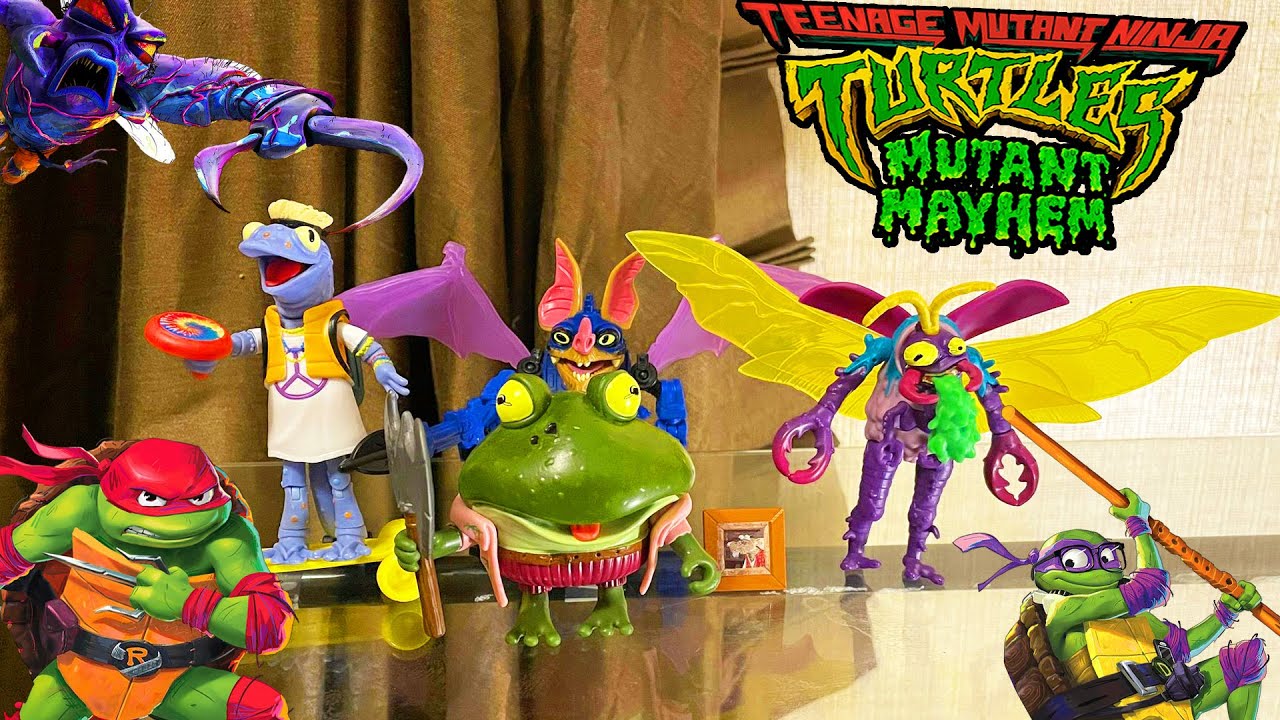 TMNT: MUTANT MAYHEM Toys *NEW* | UNBOXING ALL OF WAVE 2!