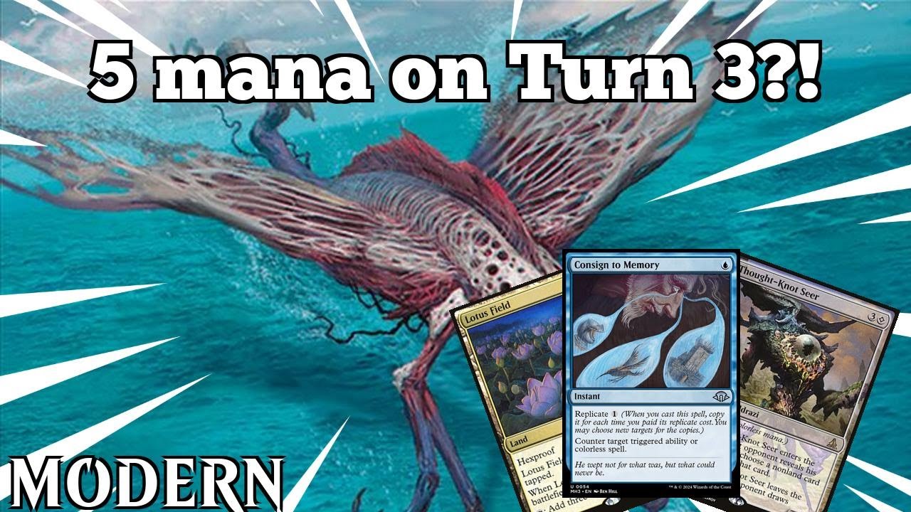 5 mana on Turn 3?! | MonoU Eldrazi | Modern | MTGO