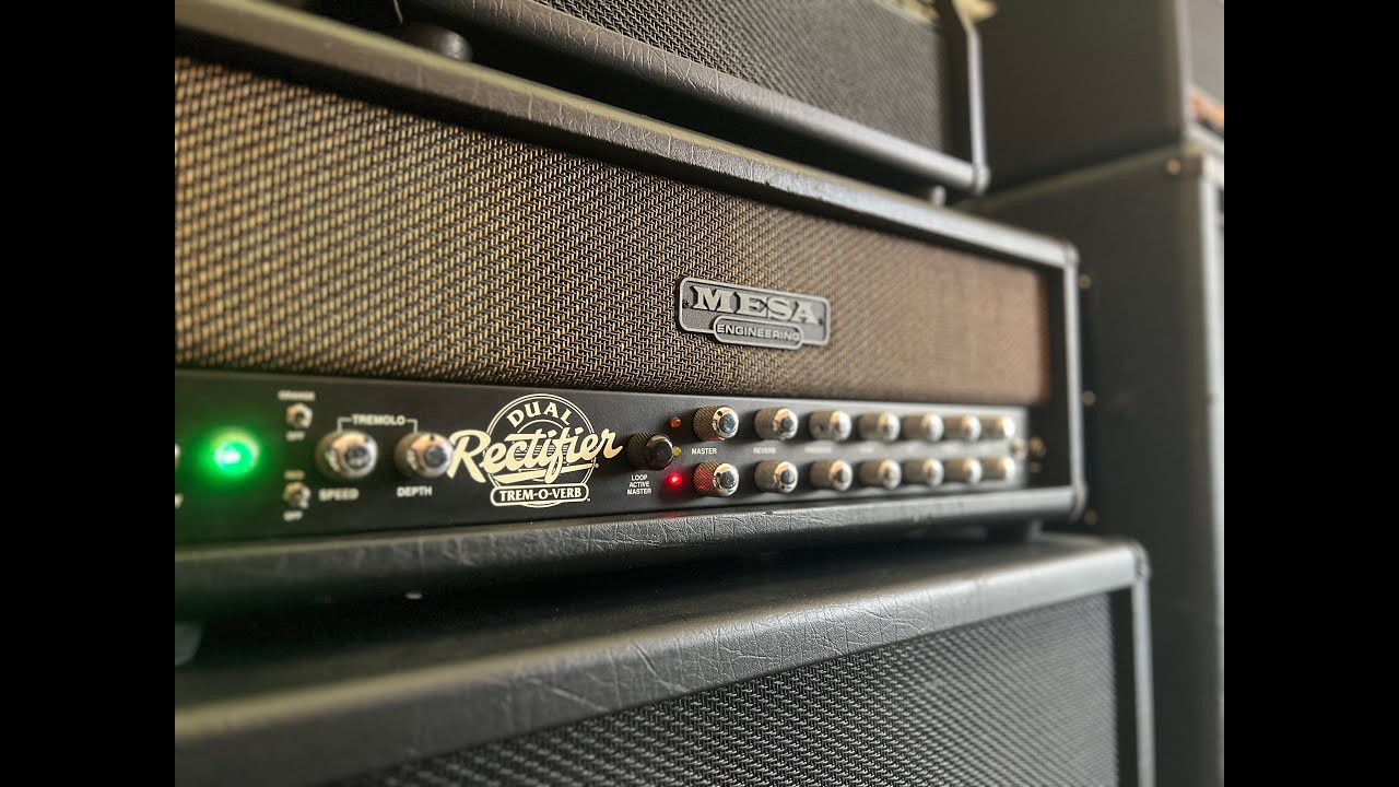 Mesa Boogie Dual Rectifier Tremoverb - Big Heavy Rock Tones!
