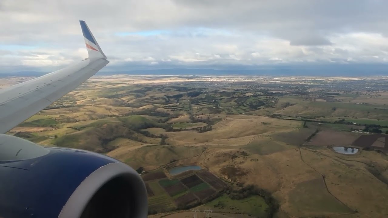 Rex Boeing 737-800 VH-MFM ZL444 Landing in Melbourne