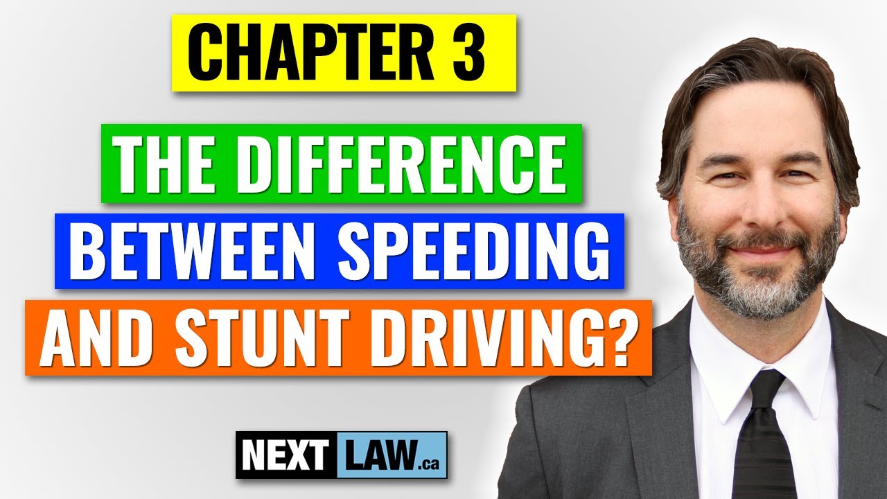 What is the difference between a speeding ticket and a Stunt Driving charge in Ontario?