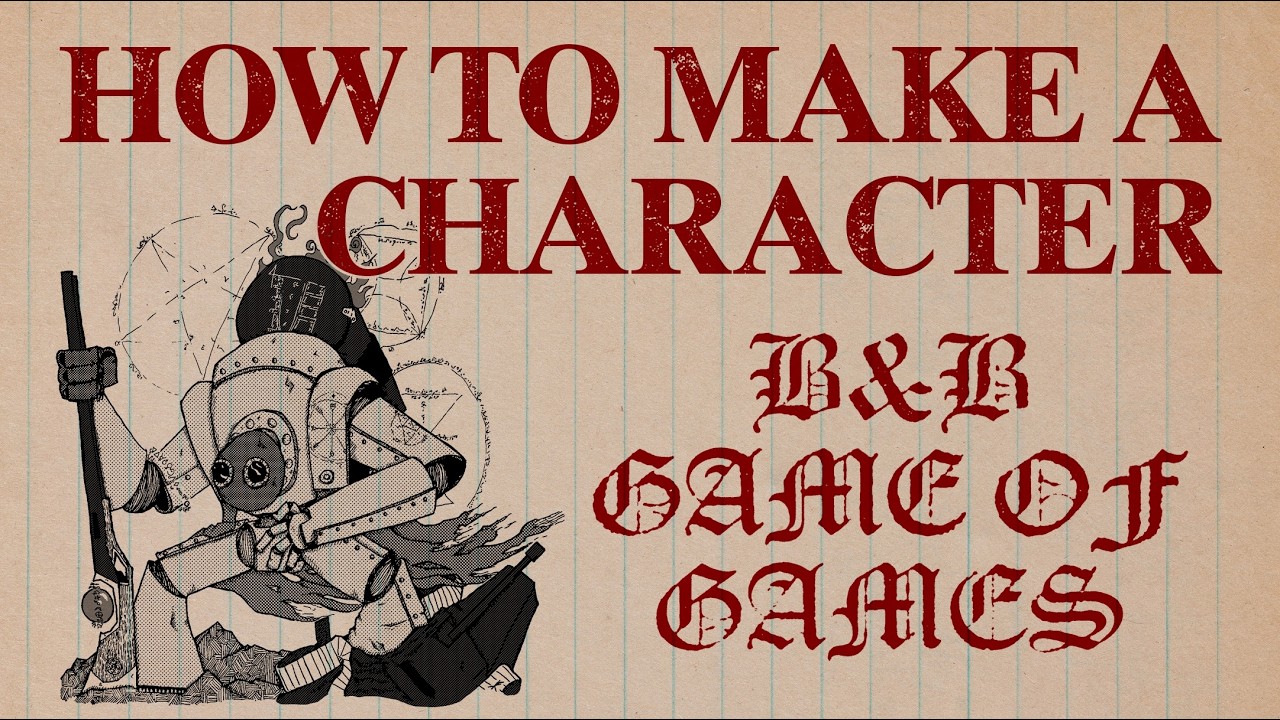 How to Make a B&B Game of Games Character