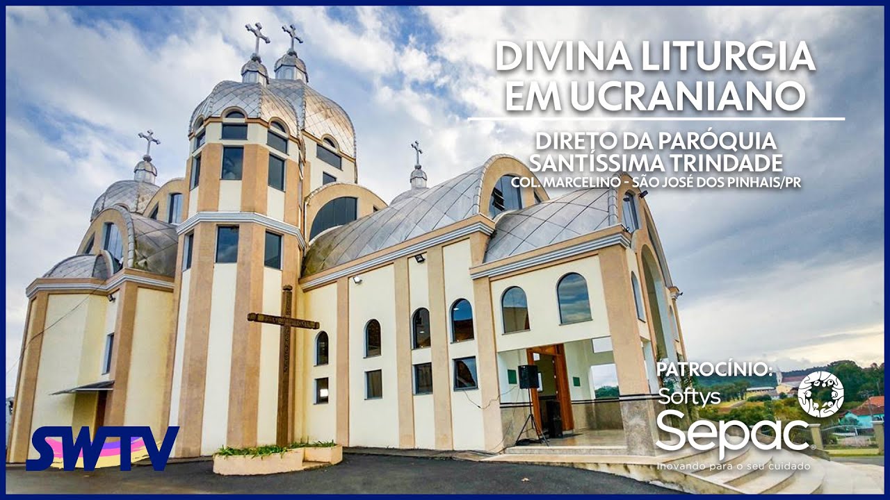 Divina Liturgia em Ucraniano diretamente da Paróquia Santíssima Trindade - 25/01/2026