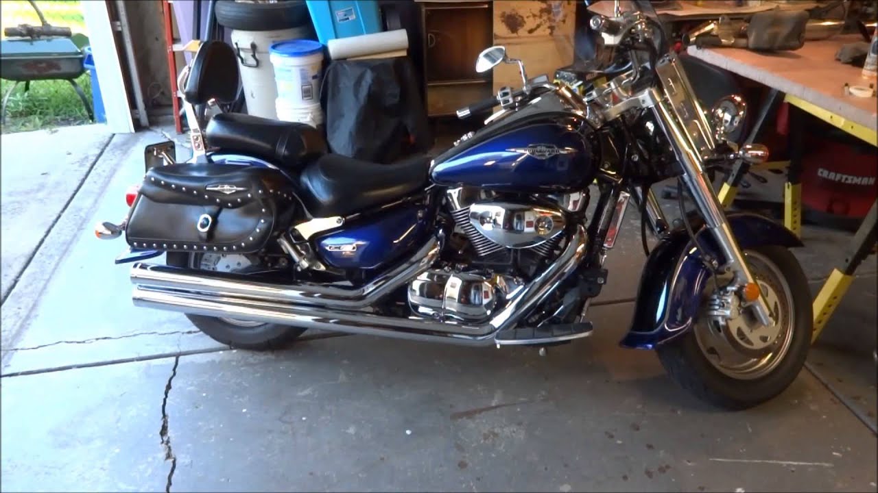 2005 Suzuki C90 Exhaust Upgrade to Hard Krome 3