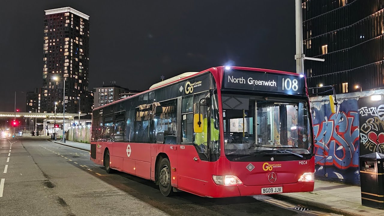 *Kickdown* | Mercedes-Benz Citaro O530 | MEC4 (BG09JJV) | Go-Ahead London | Route 108