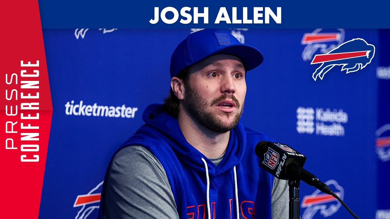 Josh Allen Gives Injury Update and Talks New HC Joe Brady | Buffalo Bills