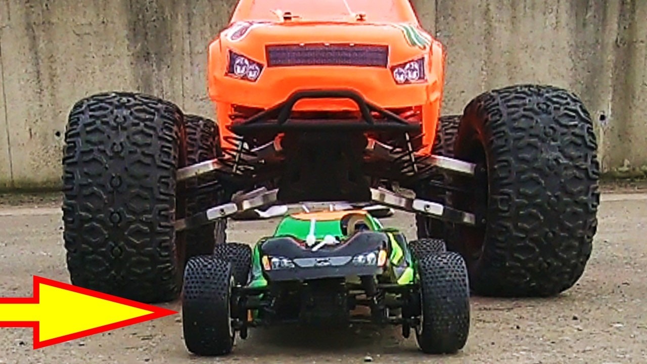 Самый маленький в мире автомобиль с нитро-газовым двигателем — XRAY NT18T Micro Nitro RC Truck