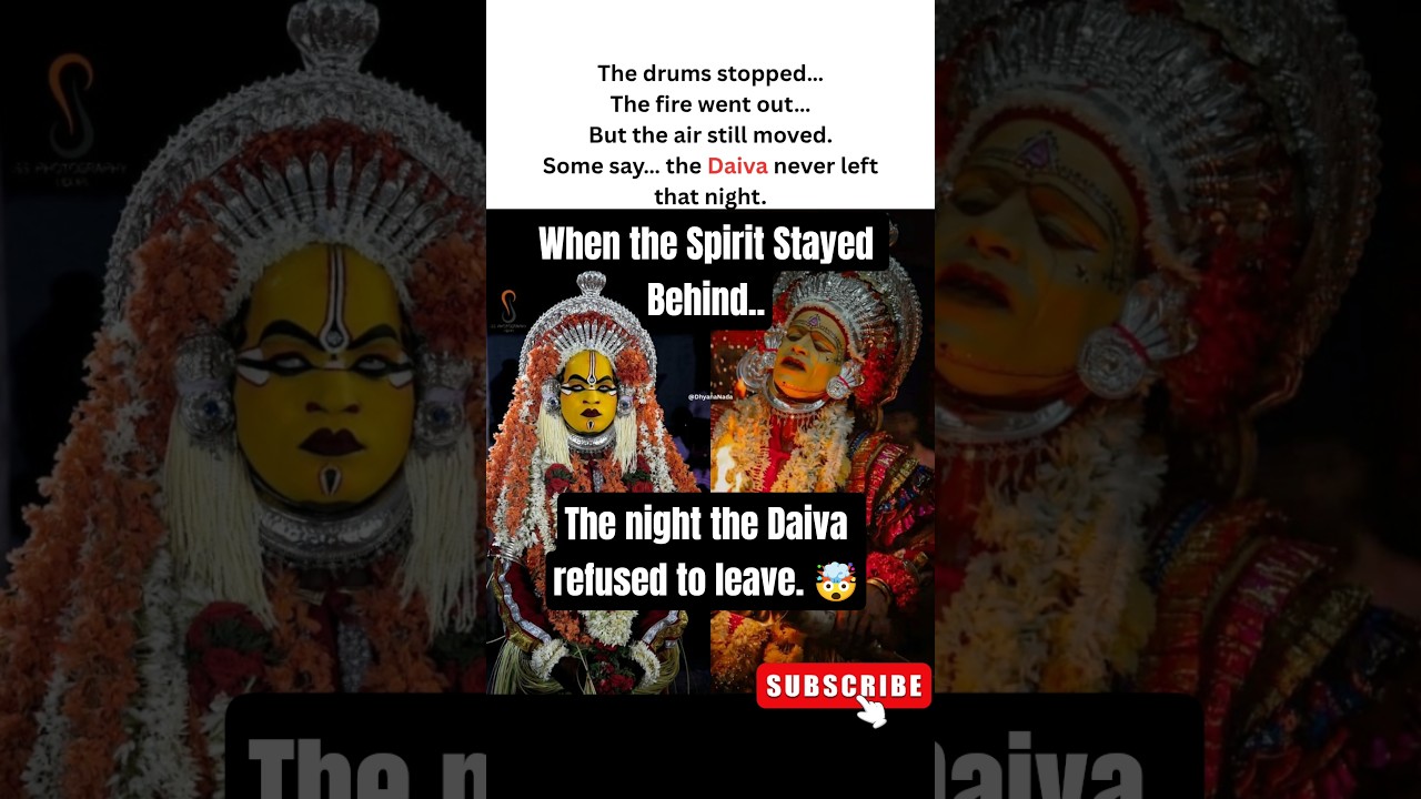When the Spirit Refuses to Leave | The Haunting After Bhoota Kola#bhootakola #hindugod #panjurli