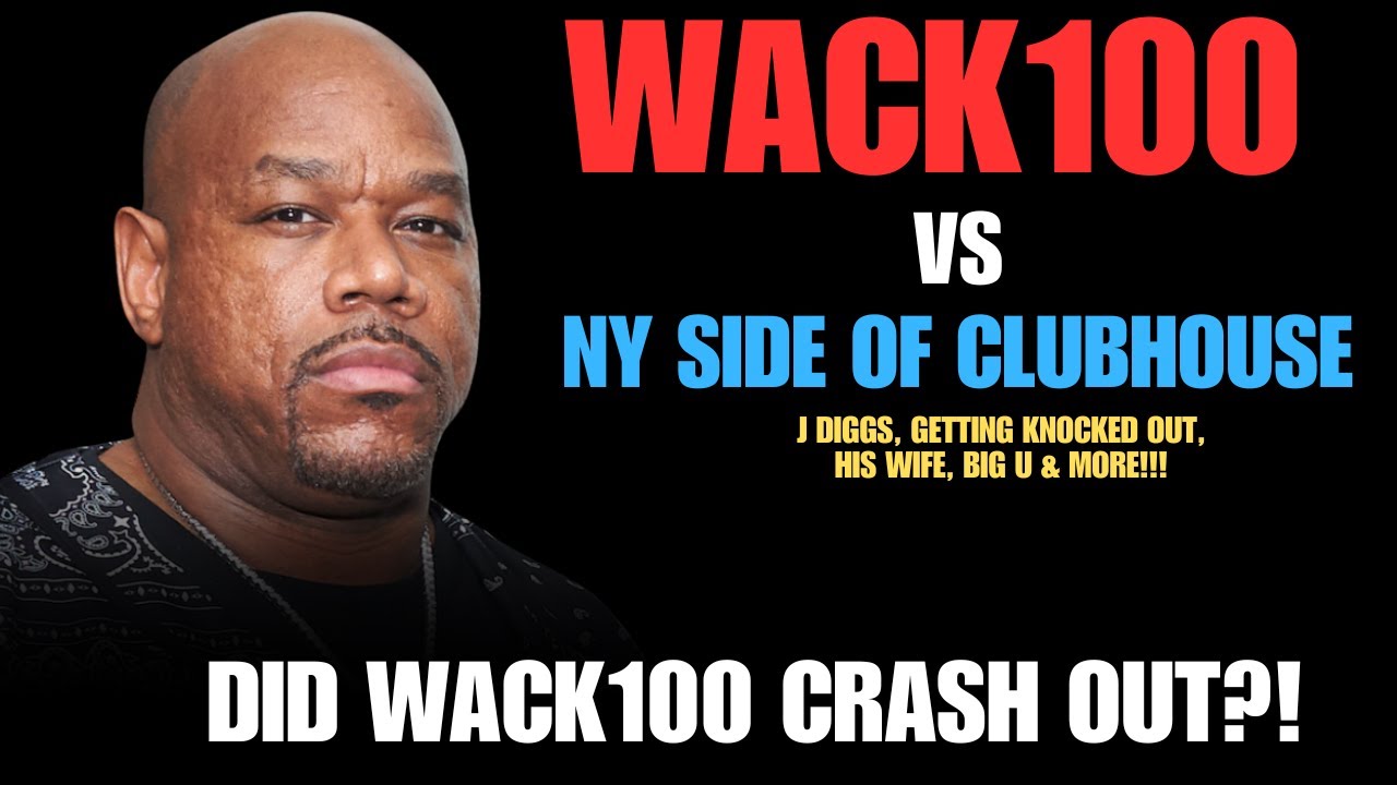 Wack100 vs  NY Side of Clubhouse: Intense and Explosive Confrontation. PART 1