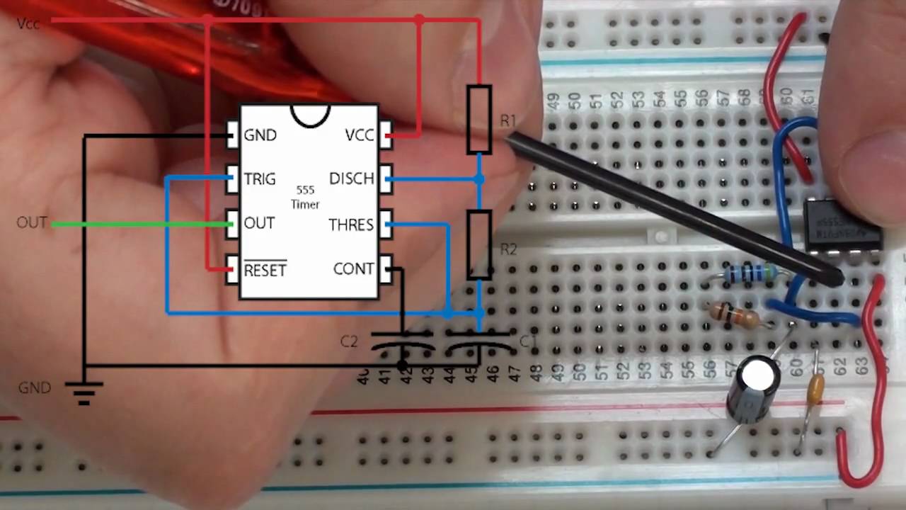 Experiments 4.1 : Applications - The 555 Timer Sequence