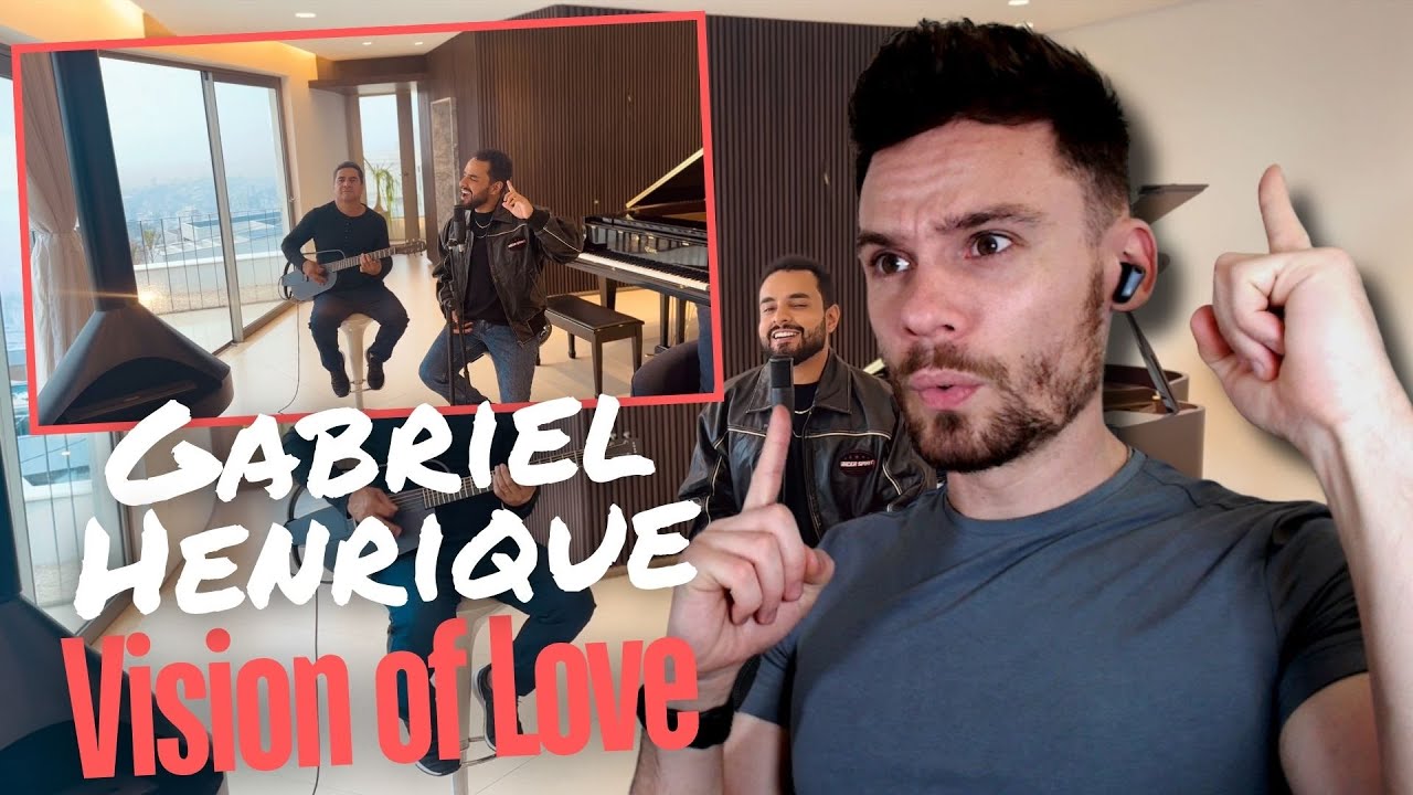 Gabriel Henrique’s High Notes Are INSANE! Vision of Love Cover Reaction