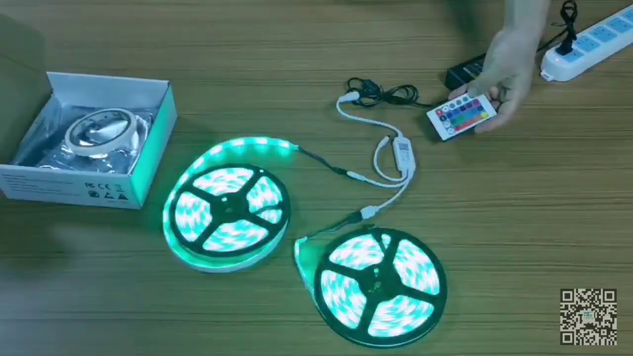 RGB LED Light Strip 5050 LED Tape Lights, Color Changing LED Strip Lights with Remote