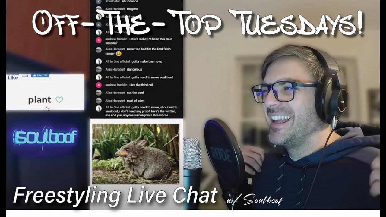 OFF THE TOP TUESDAYS - Freestyling Live Chat