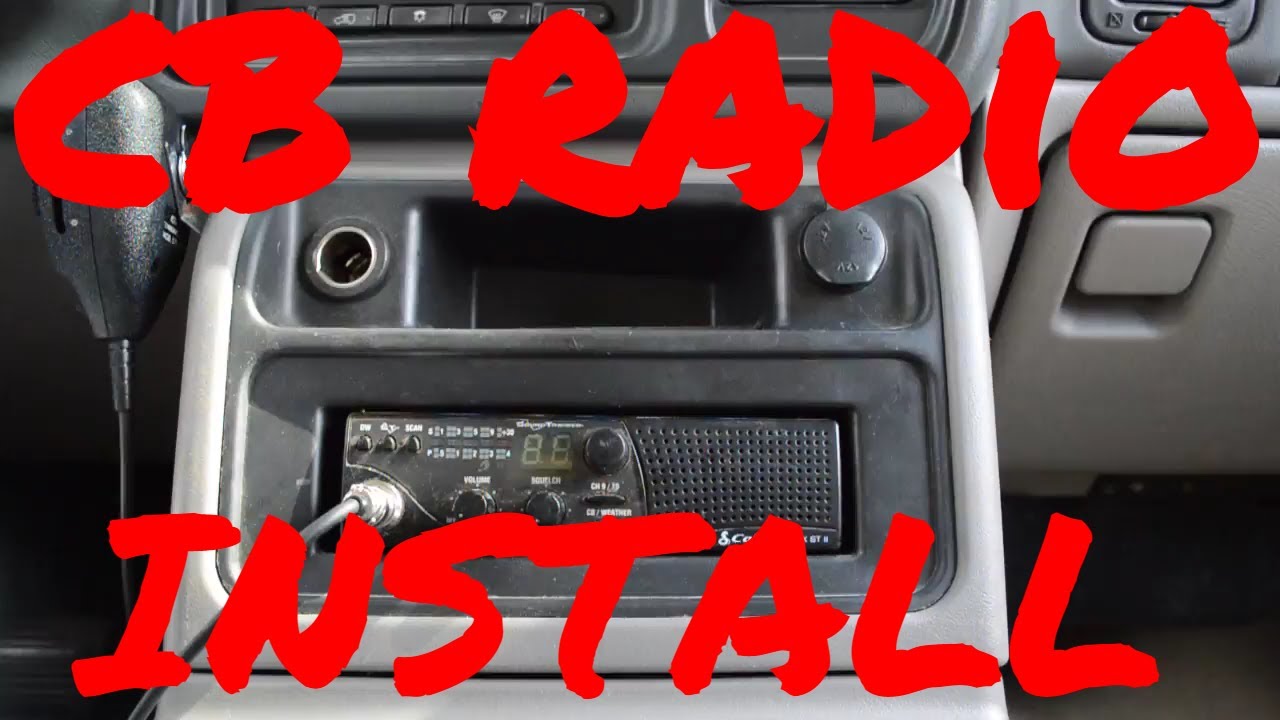 how to install  a cb in a chevy