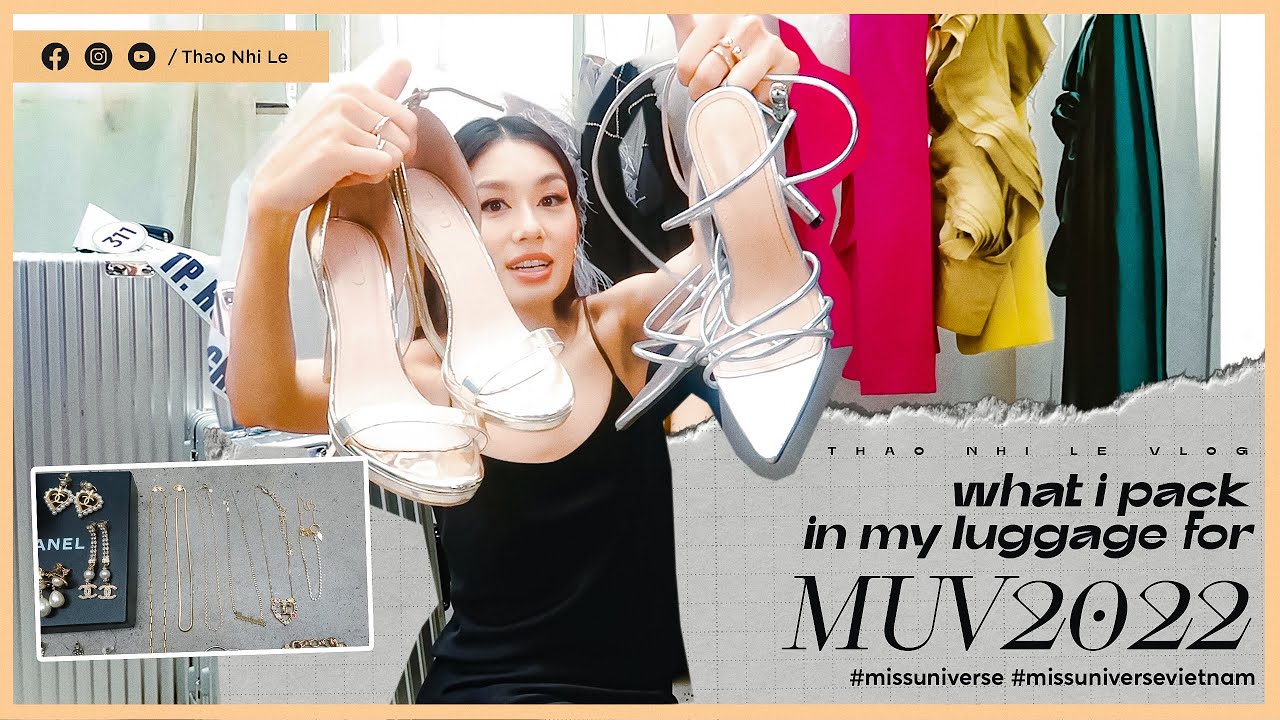 JOURNEY WITH MUV2022 - What I pack in my luggage for MUV 2022 | Thao Nhi Le
