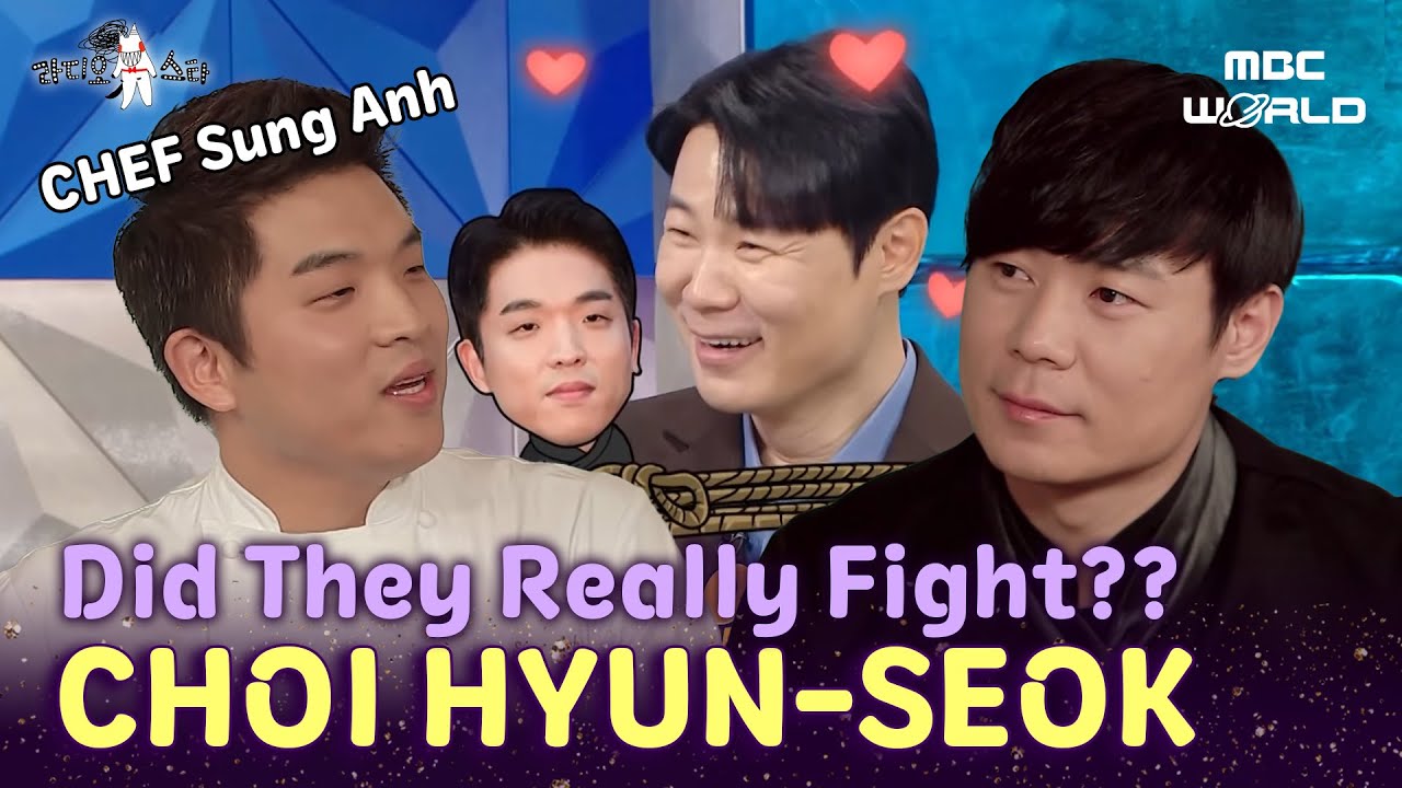 [SUB] Chef CHOI HYUN-SEOK : Non-stop Talk about Chef SUNG ANH —Are They Really Okay? 😂