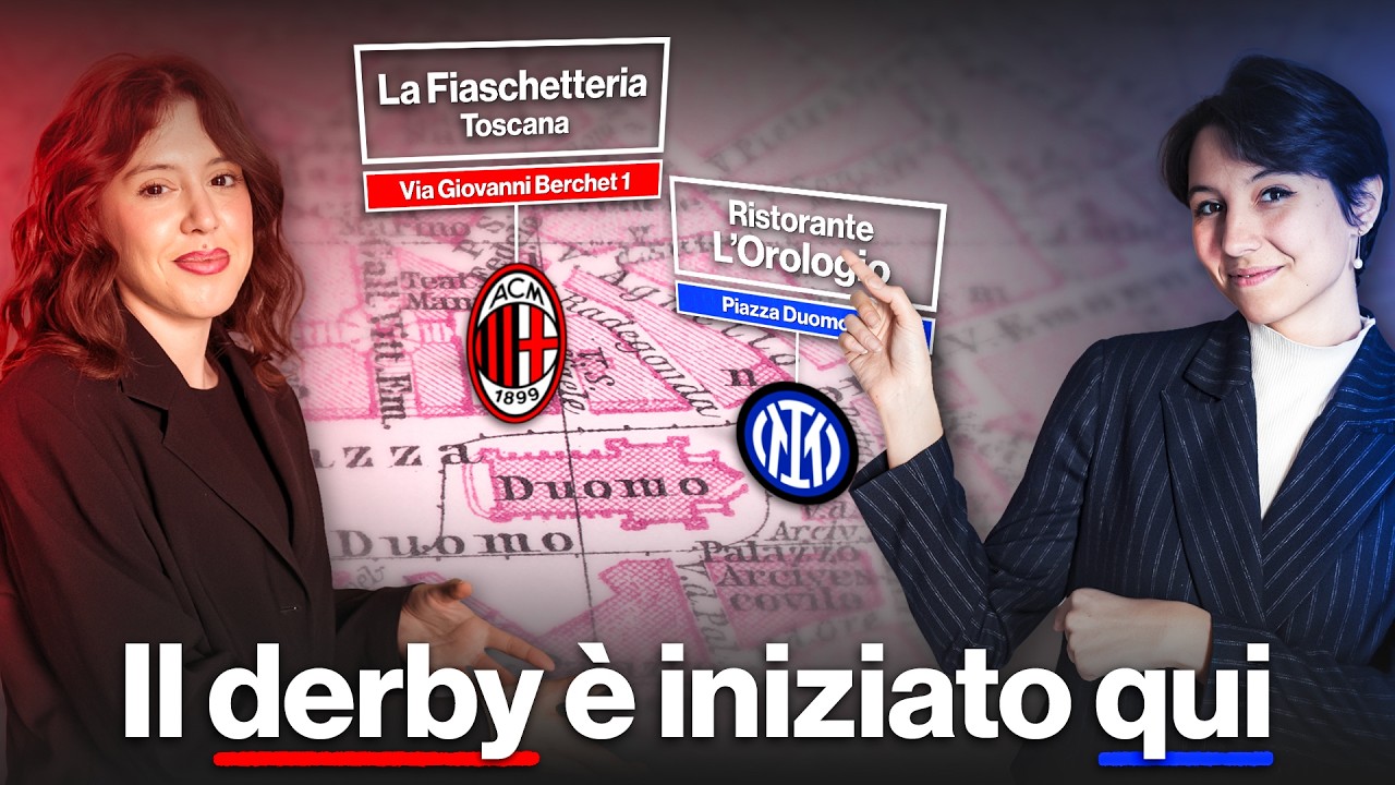 Milan-Inter: 10 luoghi che hanno cambiato la storia del derby 📍⚽