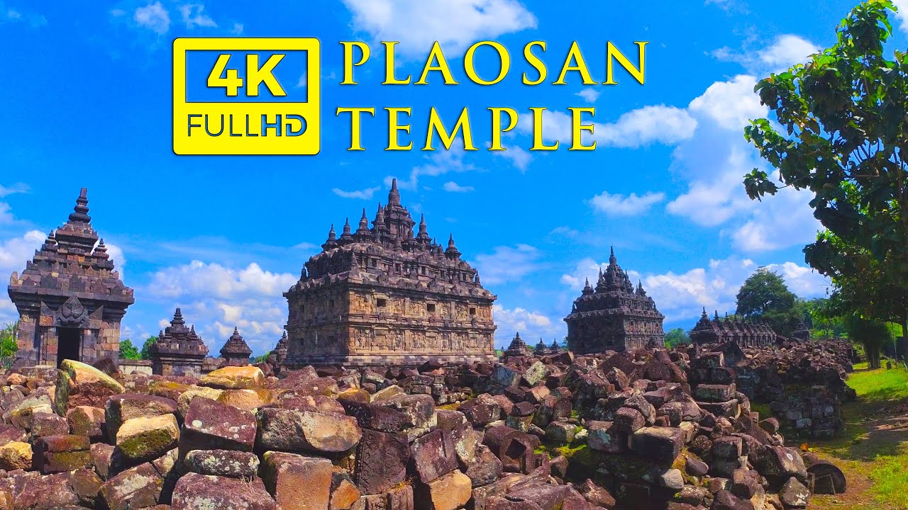 VIRTUAL TOUR PLAOSAN TEMPLE PROOF THE POWER of LOVE IN JAVA | 4K FHD Birds Singing and Wind Sounds