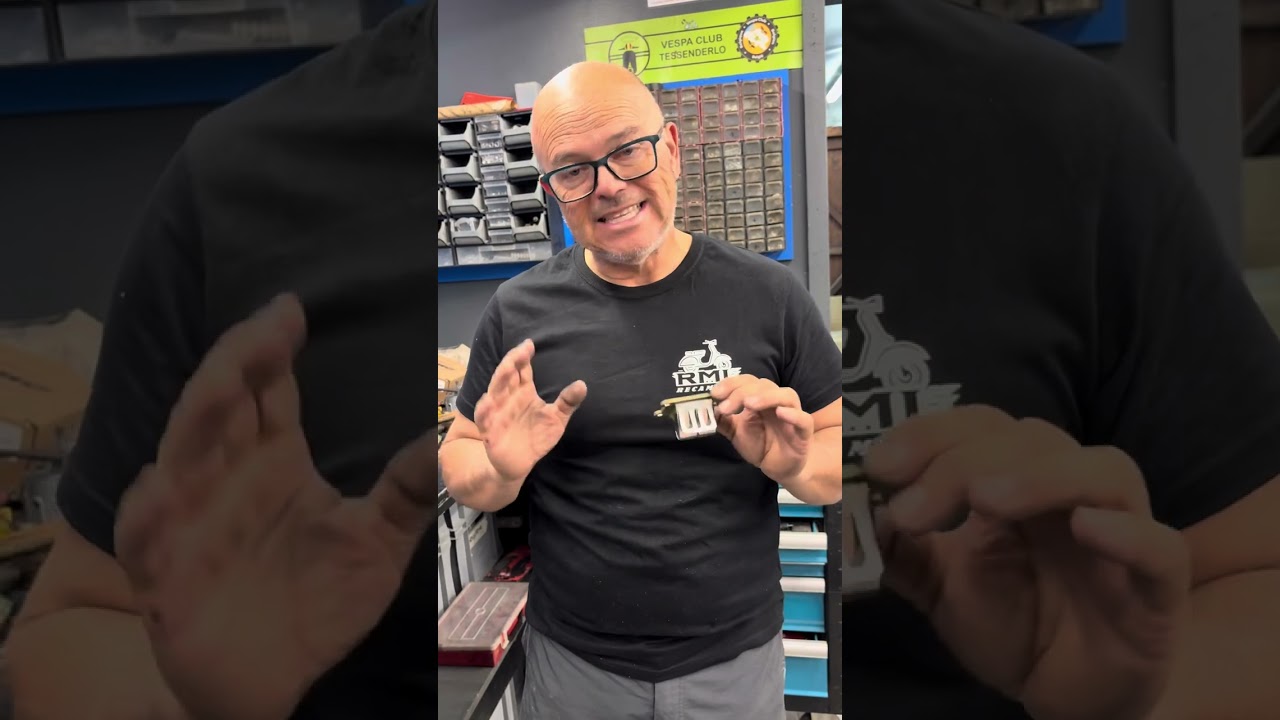 🔧 Montamos caja de láminas VMC en motor Vespa Smallframe 🛵