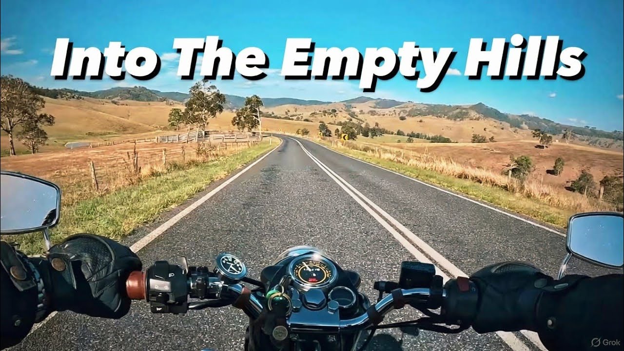 Ride into The Empty Hills: Royal Enfield BULLET 500 [Pure Sound]