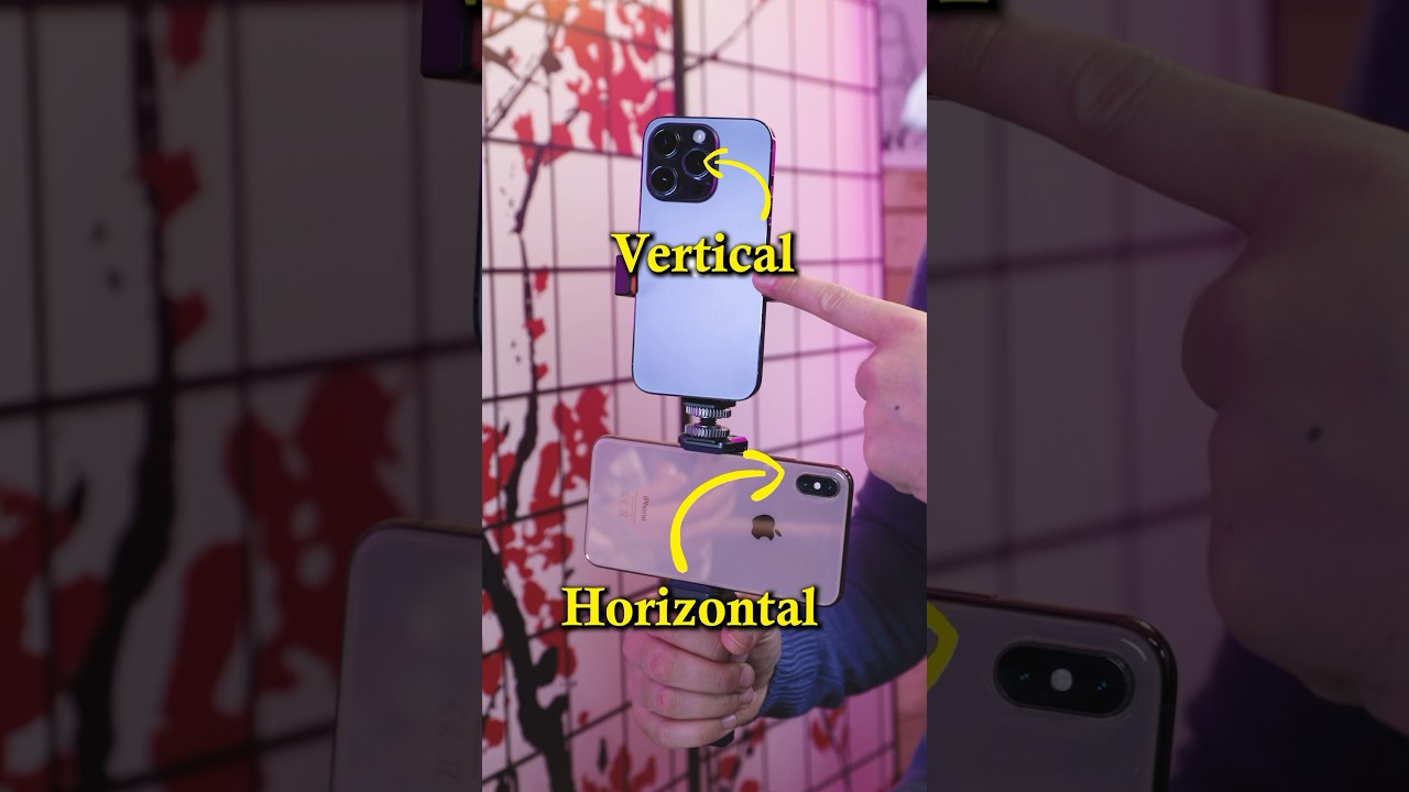 Снимайте горизонтальное и вертикальное видео одновременно #kaicreative #kaiacademy