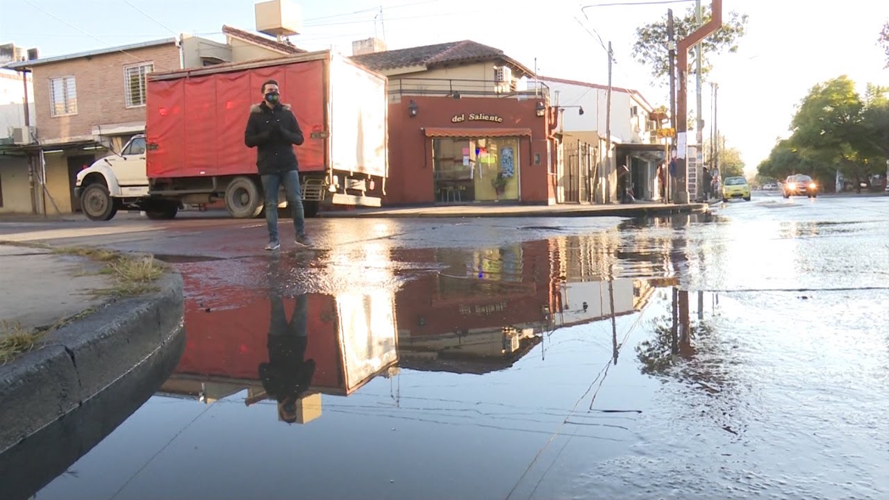 Parque Belgrano: avenida Lazarovich y Saenz pe&ntilde;a, un verdadero r&iacute;o