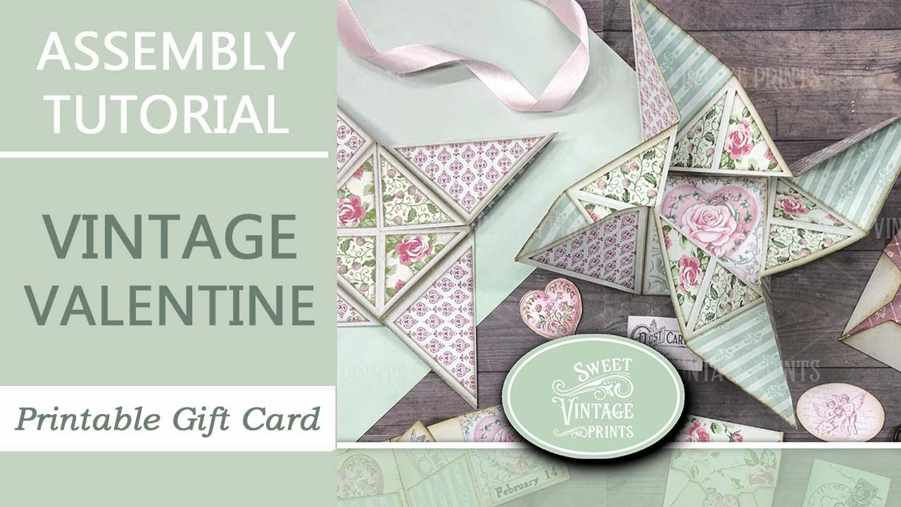 FREEBIE | Fold This Valentine Magic Gift Card — Sweet, Tiny & So Fun!