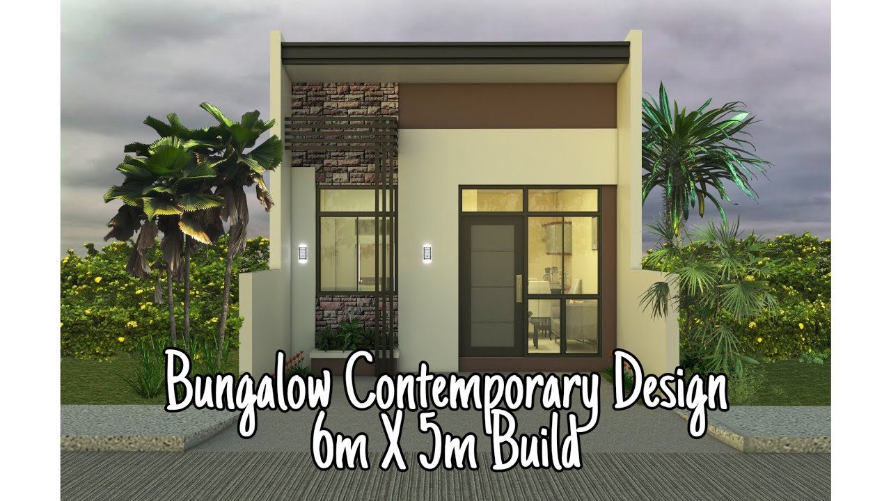 CONTEMPORARY BUNGALOW HOUSE DESIGN - #05