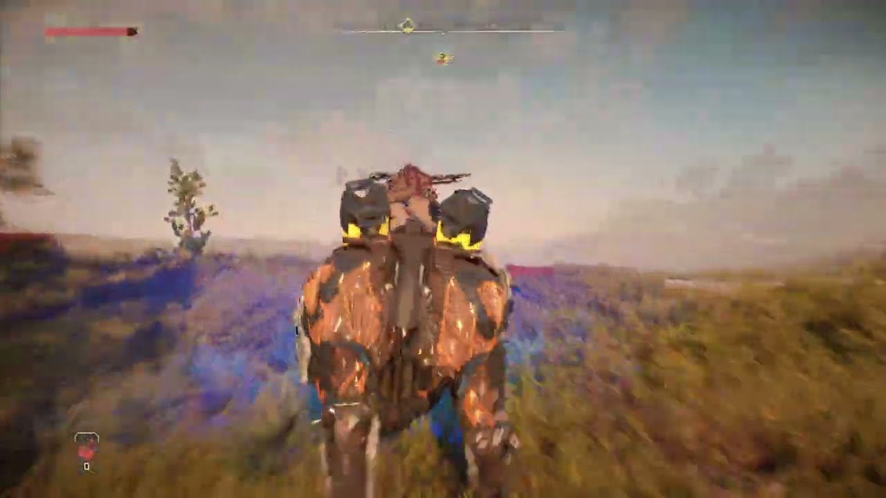 Horizon Forbidden West  - Mount Bristleback - Rollerback Takedown