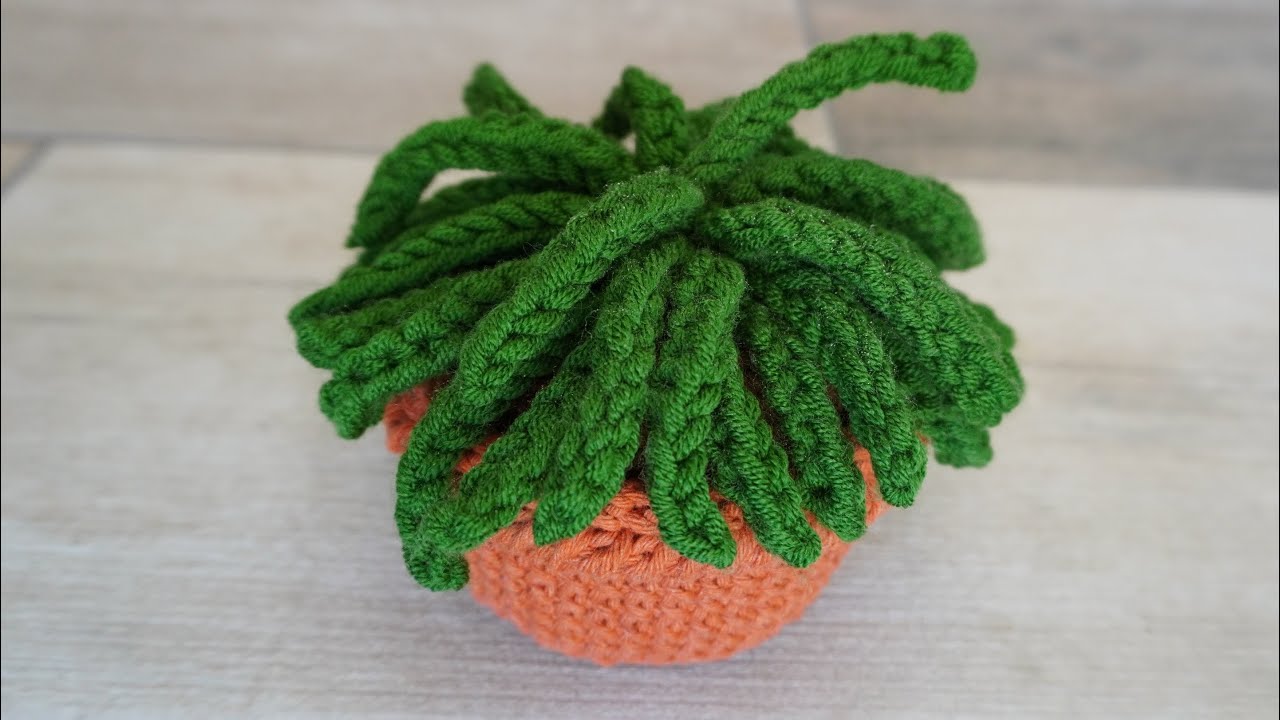 CACTUS DE GANCHILLO  MUY FACIL DE HACER