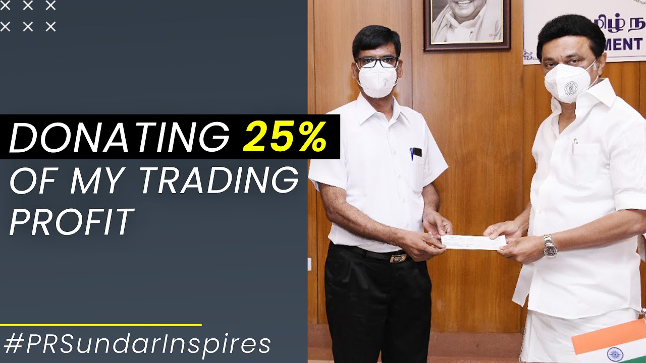 DONATING 25% Of My TRADING PROFITS! #PRSInspires E05