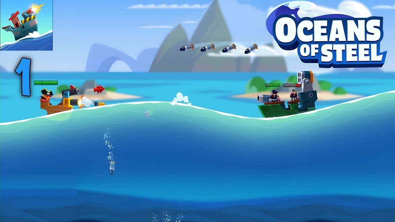 Oceans of steel - Gameplay part 1 - Tazexlux 2.O