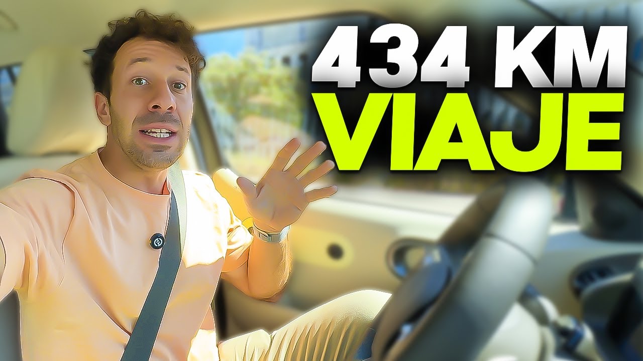 VIAJÉ 434 KM con el HYUNDAI INSTER para PROBAR su AUTONOMÍA REAL y su CONSUMO REAL 🧐
