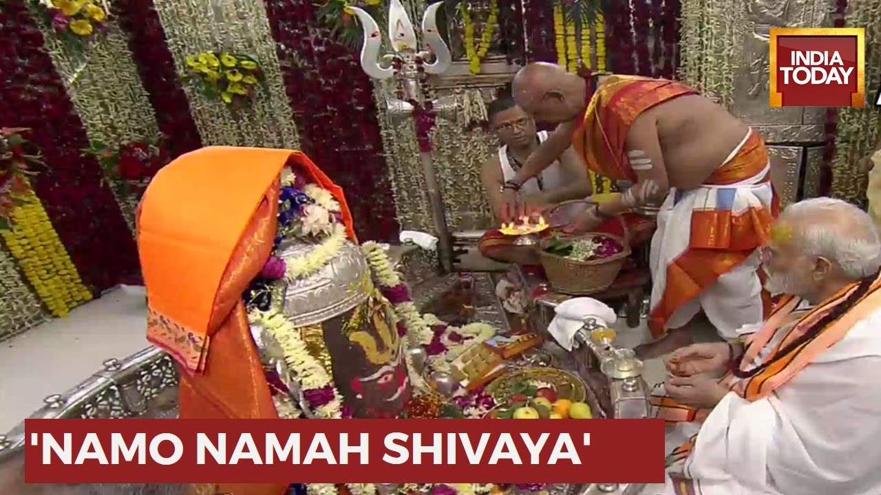 PM Modi Begins 'Mahakal Lok' Corridor; Offers Prayers At Mahakaleshwar Jyotirling