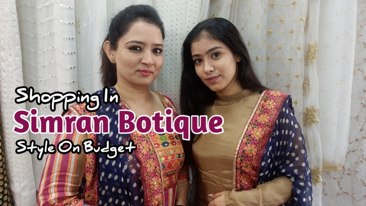 Botique Style Jabardast Designer Suits| Simran Botique Khanna | Khanna Cloth Market