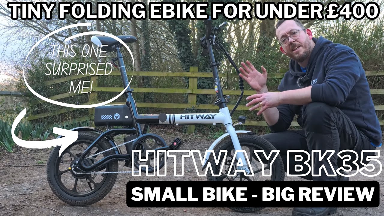 This folding Ebike is under £400 - and it’s brilliant! Hitway BK35